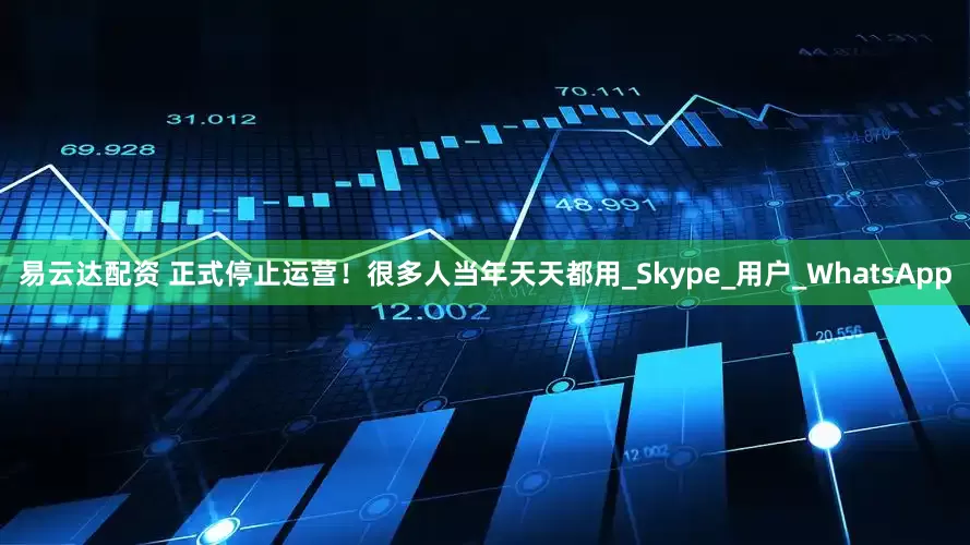 易云达配资 正式停止运营！很多人当年天天都用_Skype_用户_WhatsApp