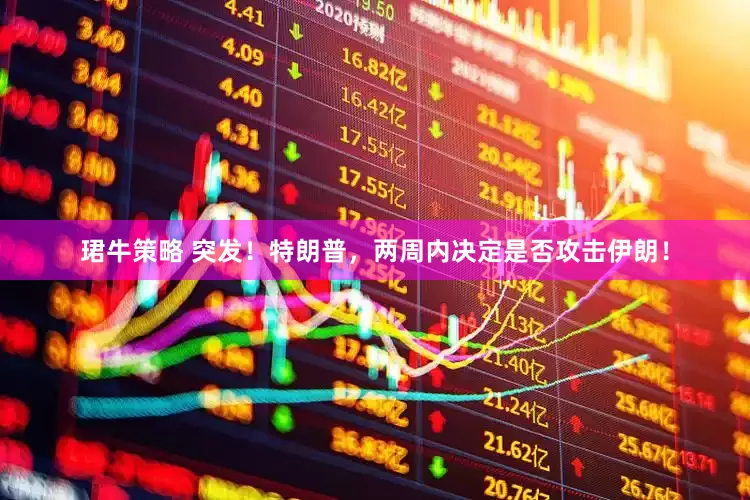 珺牛策略 突发！特朗普，两周内决定是否攻击伊朗！